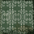 Green  vintage background  in scrapbook style