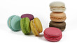 Eight macarons - eight colours