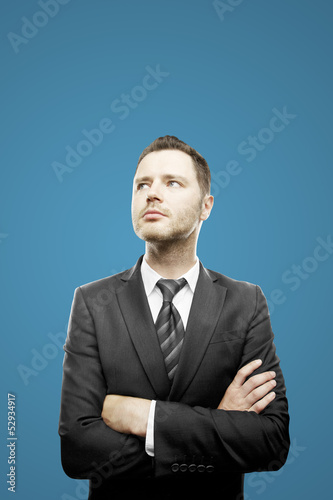 Photo: businessman standing businessman standing