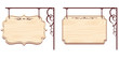 wooden board Vector