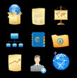 Vector: Icons for business metaphor Icons for business metaphor