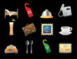 Icons for hotel and services