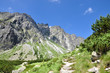 mountains in the summer, the High Tatras, Slovakia