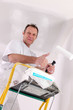 Photo: Thumbs up from a decorator Thumbs up from a decorator