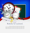 Modern Back to school background