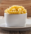 pasta on wooden background