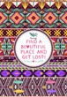 Hipster seamless tribal pattern with geometric elements