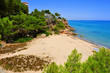 Cala dels Vienesos beach, in Miami Platja, Spain