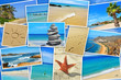 spanish beaches collage
