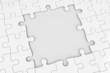 Puzzle square gap