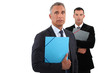 Photo: Businessmen on white background Businessmen on white background