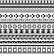 Tribal striped seamless pattern.