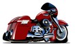 Vector: Vector Cartoon Motorbike Vector Cartoon Motorbike