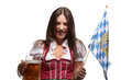 Frau im Dirndl