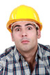 Photo: Surprised builder Surprised builder