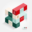Vector: Modern Design template isometric style/ can be used for infograp Modern Design template isometric style/ can be used for infograp
