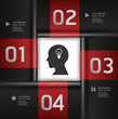 Vector: Modern Design template / can be used for infographics / numbered Modern Design template / can be used for infographics / numbered
