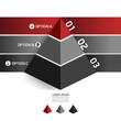 Modern Design template pyramid style/ can be used for infographi