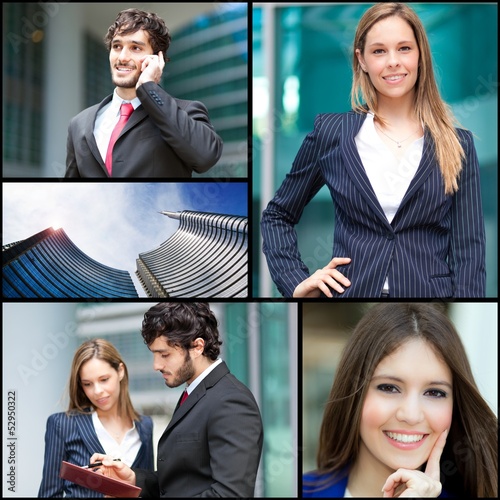 Photo: Business collage Business collage