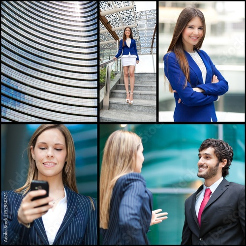 Photo: Business collage Business collage