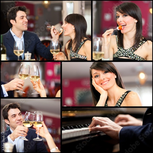 Photo: Restaurant collage Restaurant collage