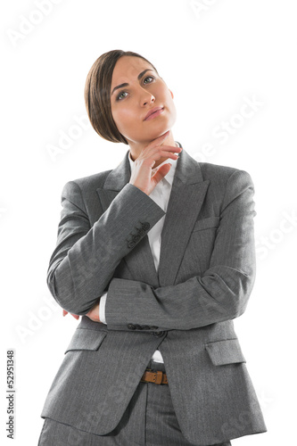 Photo: Business woman thinking Business woman thinking