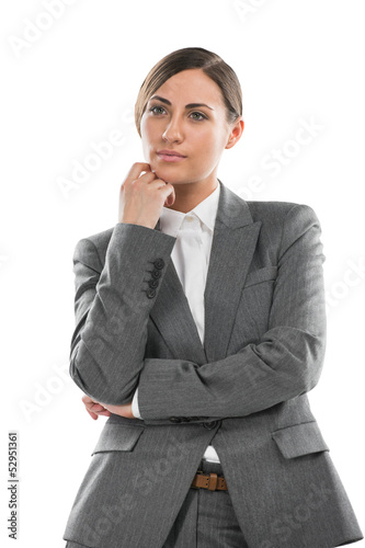 Photo: Business woman thinking Business woman thinking