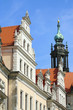 Foto: Beautiful view of baroque buildings in the center of Dresden Beautiful view of baroque buildings in the center of Dresden