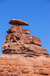 View of the famous Mexican Hat Monument