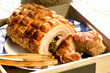 Rollbraten mit Kruste
