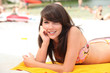 Photo: Teen sunbathing Teen sunbathing