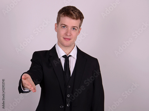 Photo: business handshake business handshake