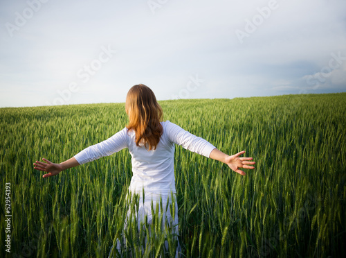 Photo: woman relaxing woman relaxing