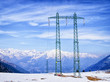 electricity pylons