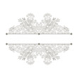 ornate card announcement