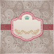 vintage ornamental template