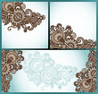 vintage ornamental template