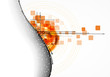 abstract futuristic internet high computer technology business b