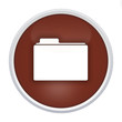 ordner button braun rund