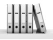 Illustration: silvery lever arch folder silvery lever arch folder