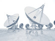 Satellite dish.