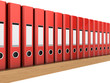Illustration: archive on the shelf archive on the shelf