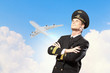 Photo: Image of male pilot Image of male pilot