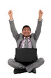 Photo: Excited businessman Excited businessman