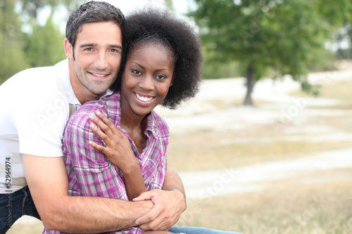 Photo: Couple outdoors Couple outdoors
