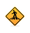 Crossing sign