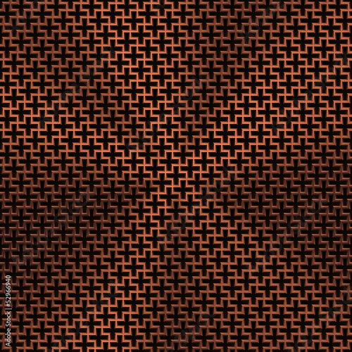 Vector: Background with Cross Pattern and Bronze Texture Background with Cross Pattern and Bronze Texture