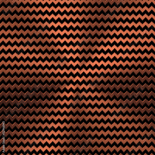 Vector: Background with Zigzag Pattern and Bronze Texture Background with Zigzag Pattern and Bronze Texture