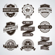 Vintage premium quality labels