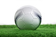 soccer ball on green grass